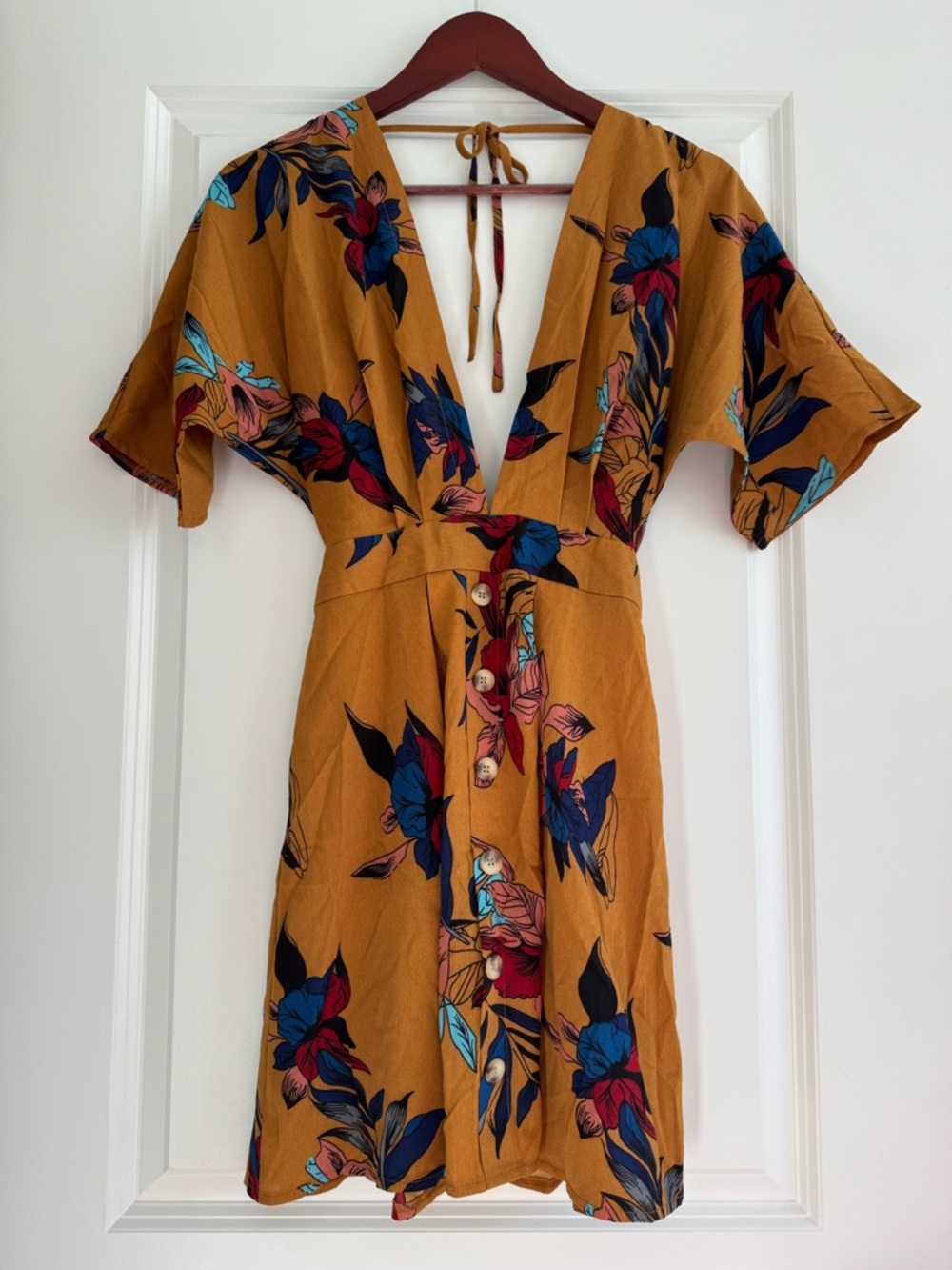 Summery Colorful Flowy Dress
